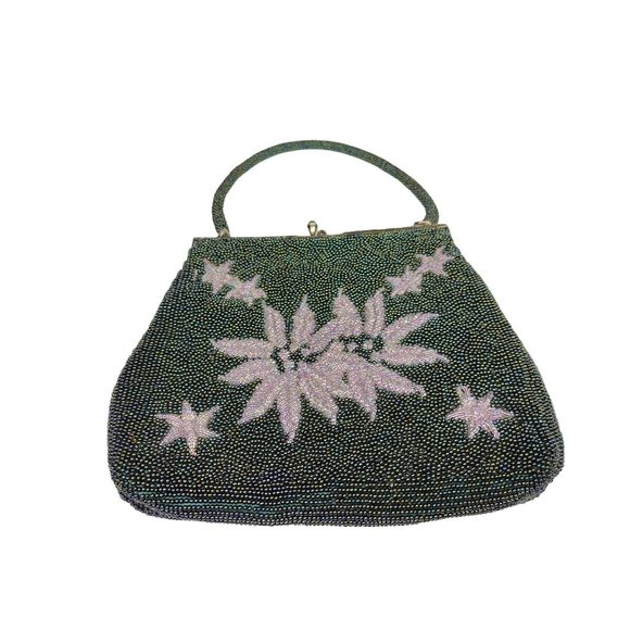 Vintage Beaded Hand Purse - Picture 3 of 13